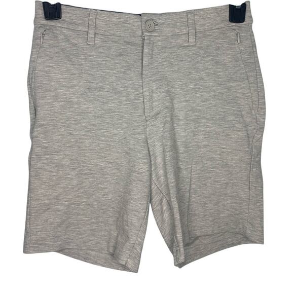 Mizzen + Main Helmsman Shorts Men's Size 29 Waist 8" Length Heathered Gray - Picture 1 of 6